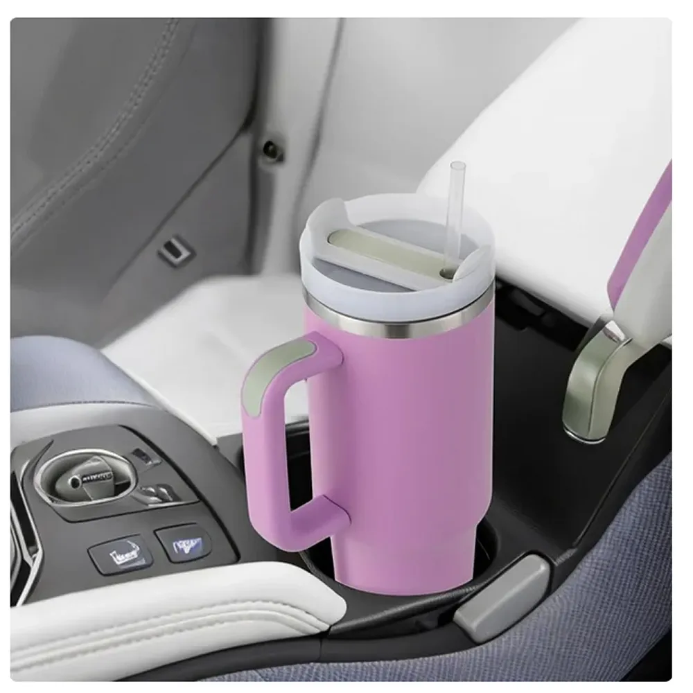 1200Ml Leakproof Insulated Travel Tumbler Mug