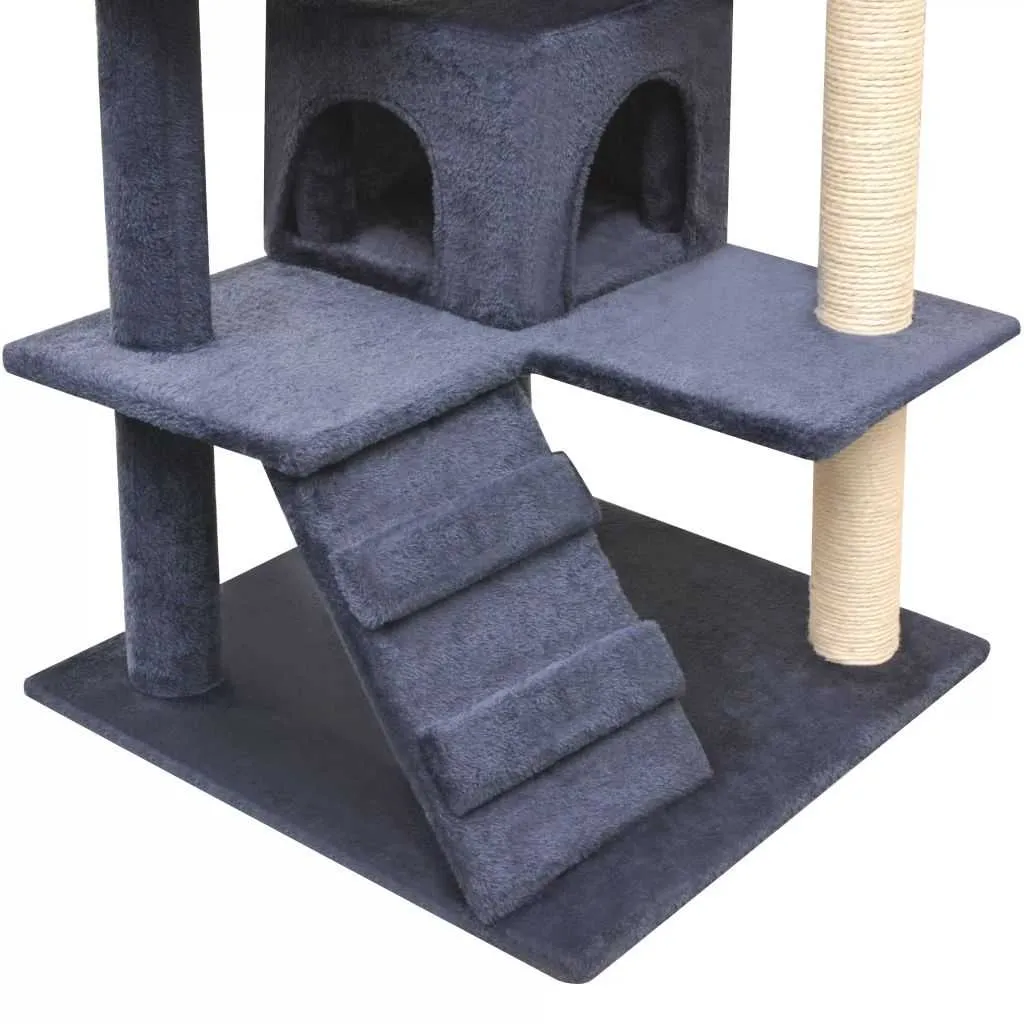 125cm Blue Cat Scratching Tree