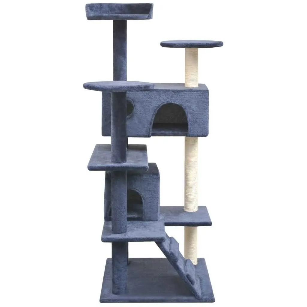 125cm Blue Cat Scratching Tree