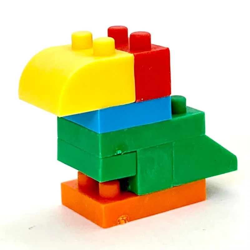 38281 IWAKO BLOCK ANIMALS ERASERS-60