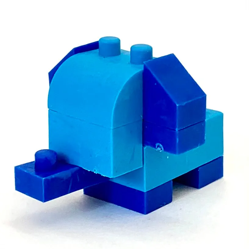 38281 IWAKO BLOCK ANIMALS ERASERS-60