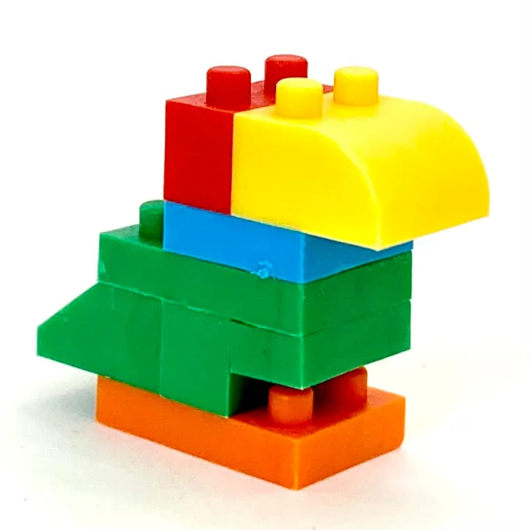 38281 IWAKO BLOCK ANIMALS ERASERS-60