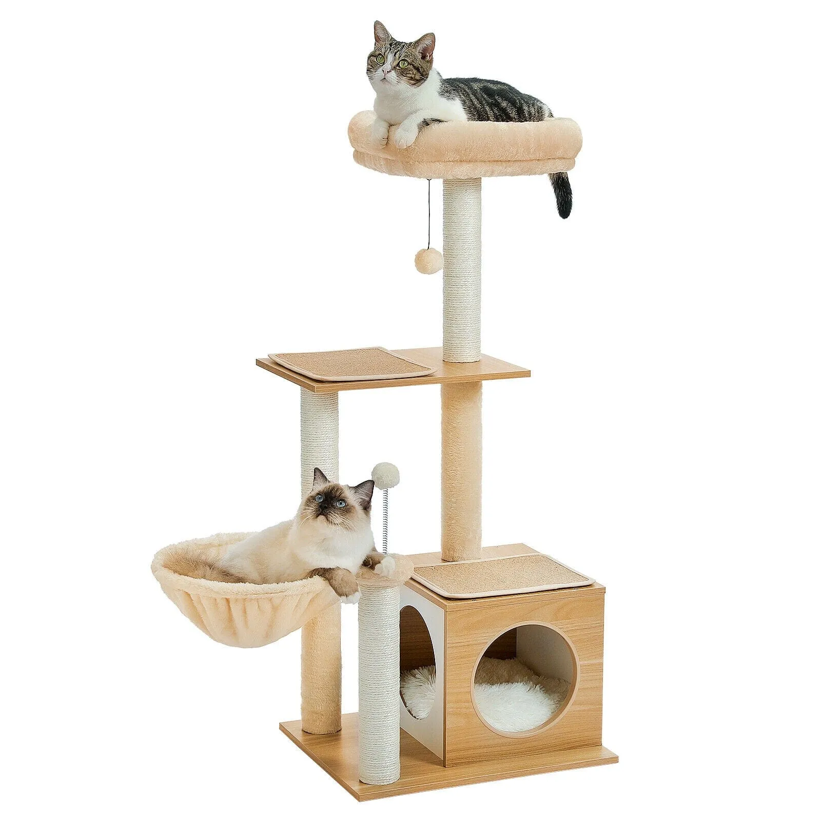 43.3" Cat Scratching Post / Tree / Pole