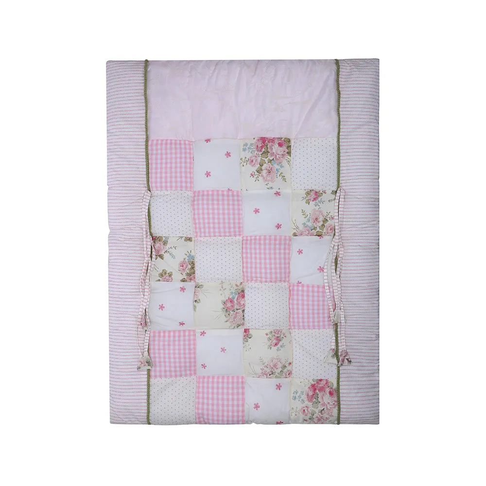 Abracadabra Cotton Bedding/Gadda Set Vintage Theme - Light Pink