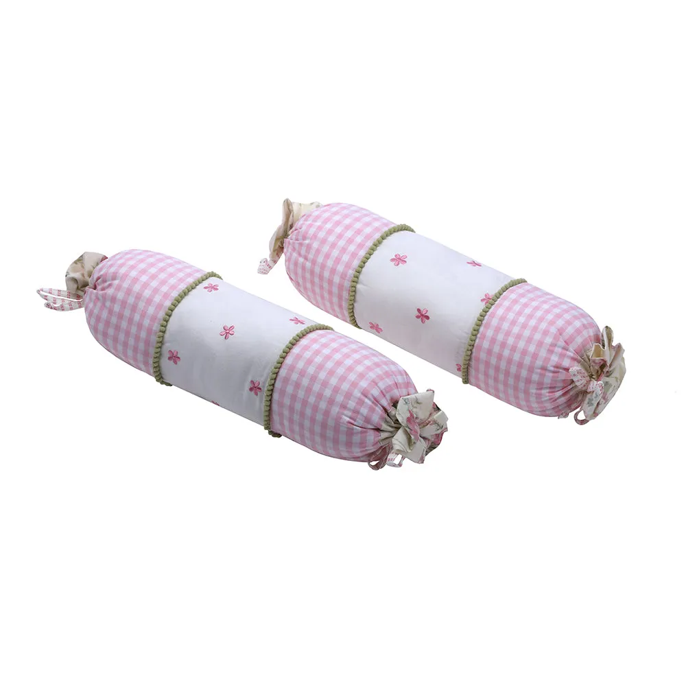 Abracadabra Cotton Bedding/Gadda Set Vintage Theme - Light Pink