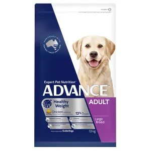 Advance Dog Healthy Weight Large Breed Chicken And Rice 13kg