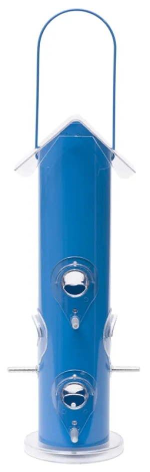 Birdfeeder Tb Mtl Blu 8p .75lb