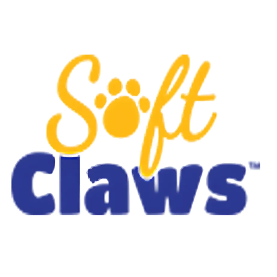 Blue Feline Medium Nail Caps by Soft Claws