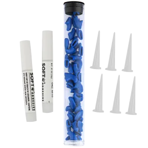 Blue Feline Medium Nail Caps by Soft Claws