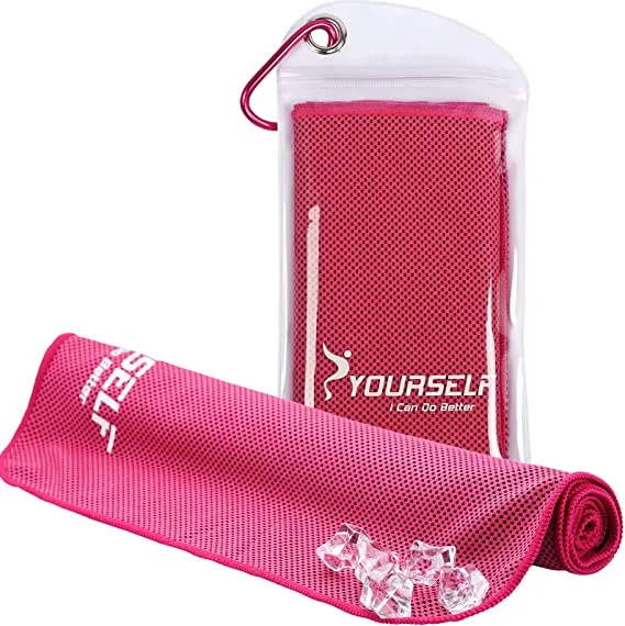 Cool It Kit #1.5 - in shades of Pink -  Personal care, cooling items for hot days on the job! - Gaiter size L/XL