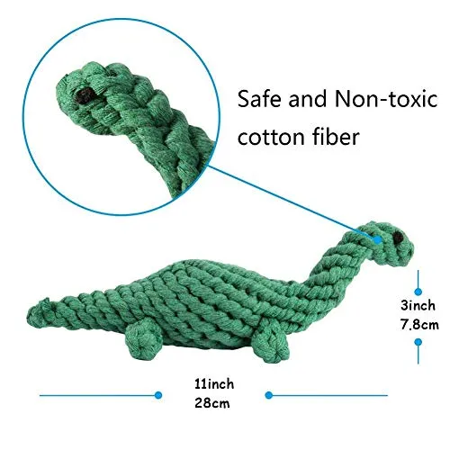Cotton Rope Chew Toy for Small to Medium Size Dogs