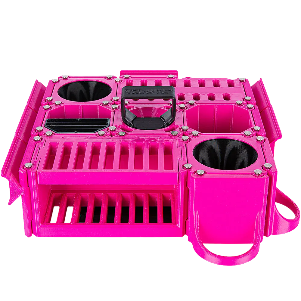 Custom Cube Tool Caddy Magenta by Vanity Fur