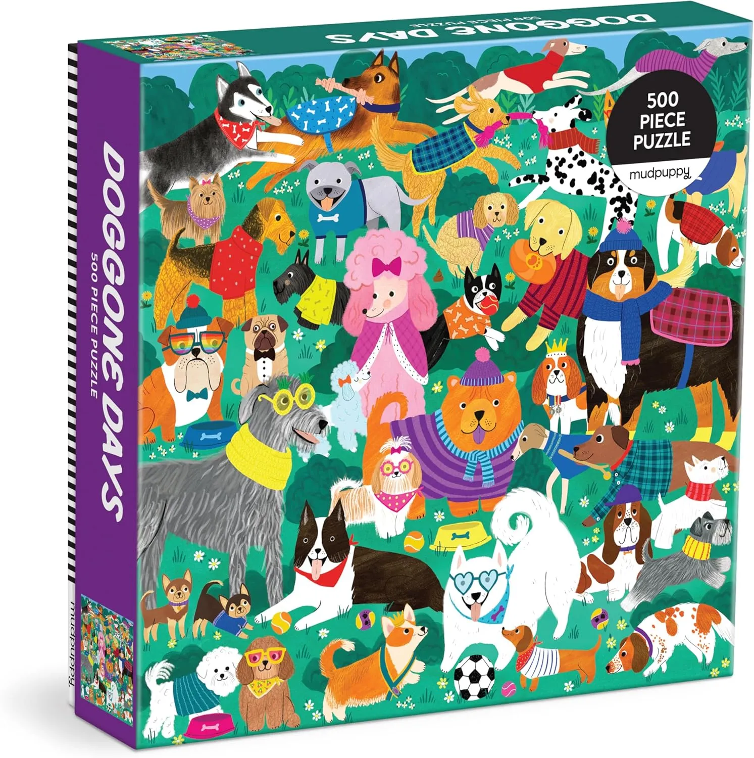 DOGGONE DAYS 500PC JIGSAW PUZZLE