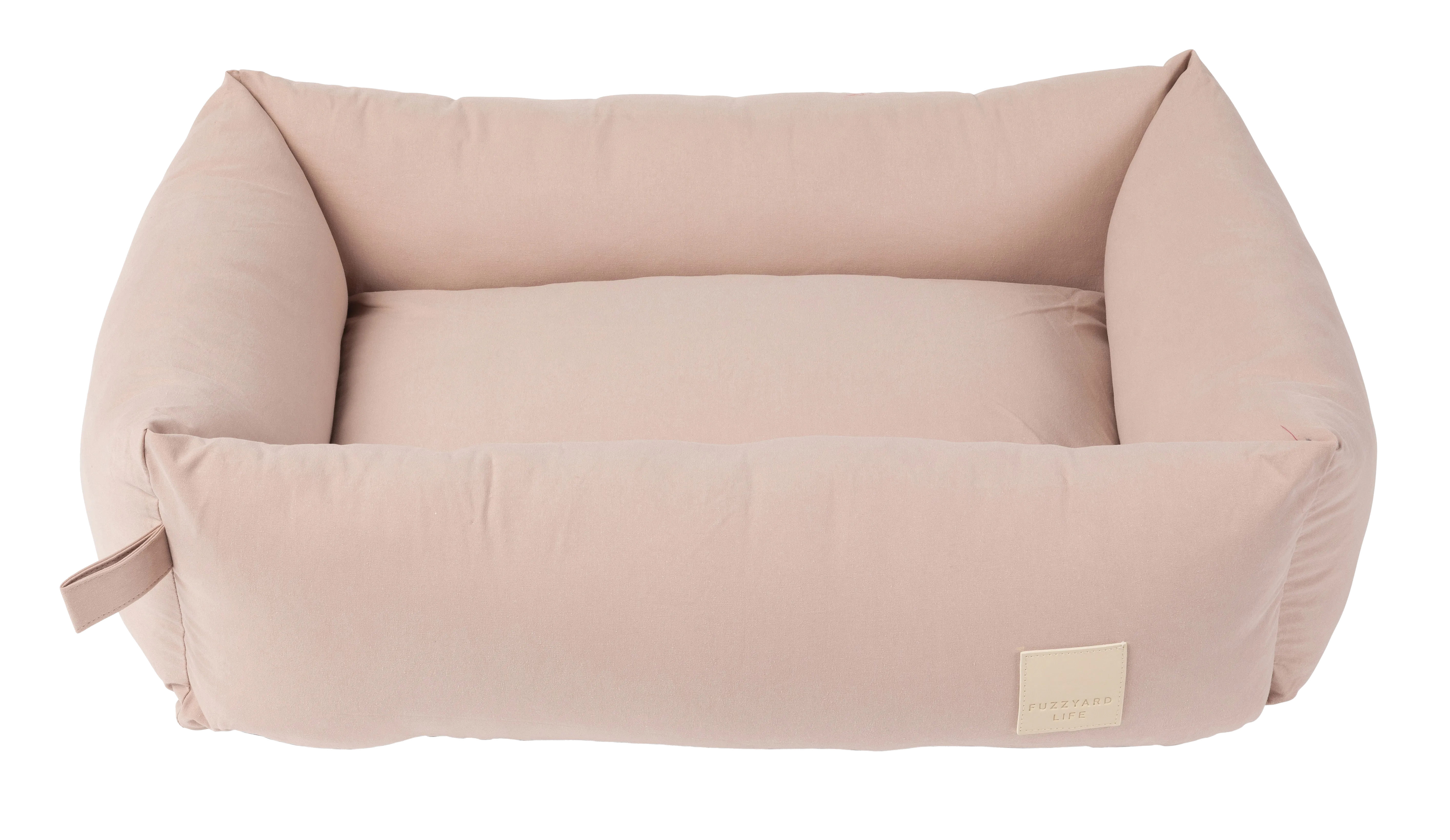 Fuzzyard Pet Bed Premium Lounge Life Soft Blush S