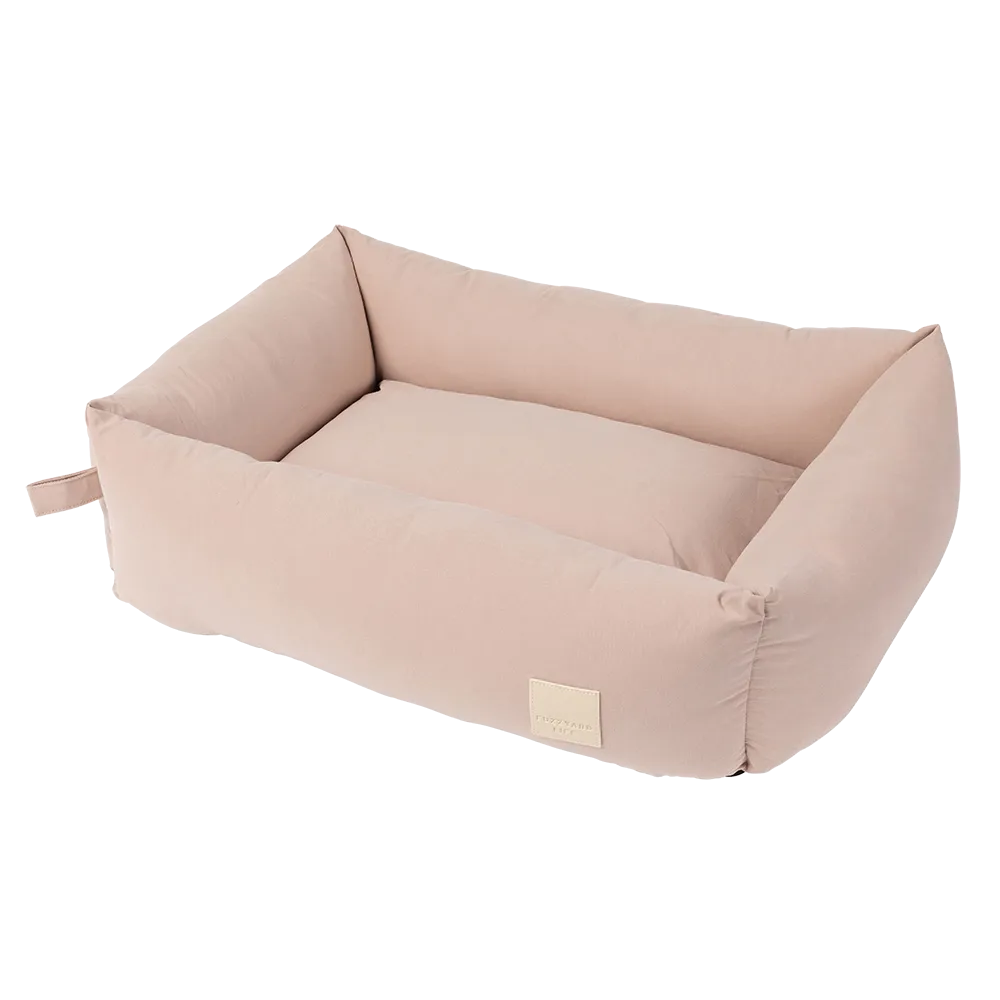 Fuzzyard Pet Bed Premium Lounge Life Soft Blush S