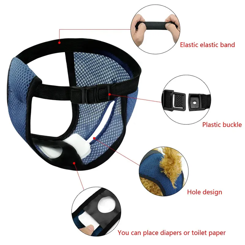 Leak-Proof Frenchie Diaper Hygienic Panties for Ultimate Comfort