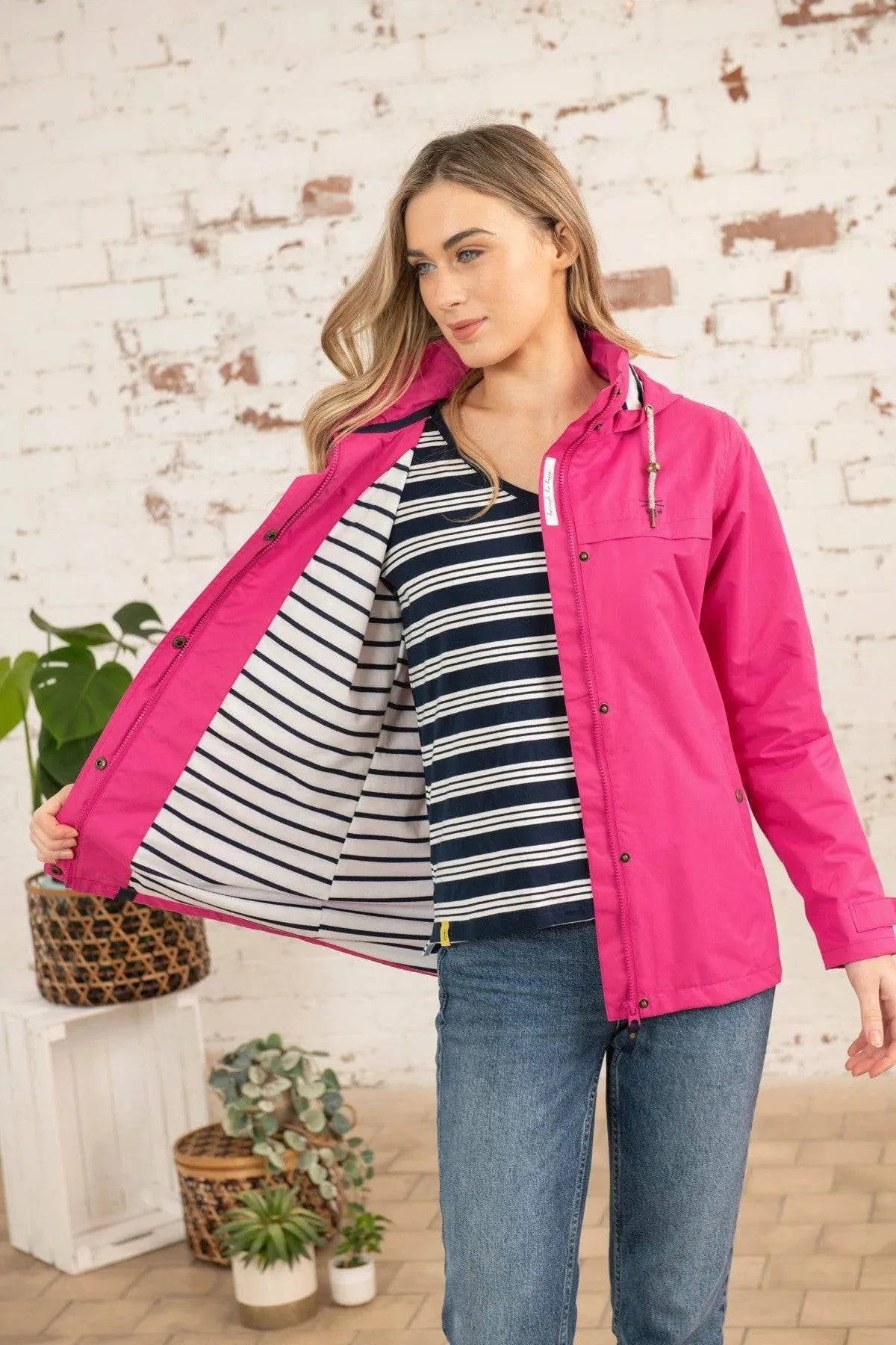 Lighthouse Beachcomber Jacket -PINK