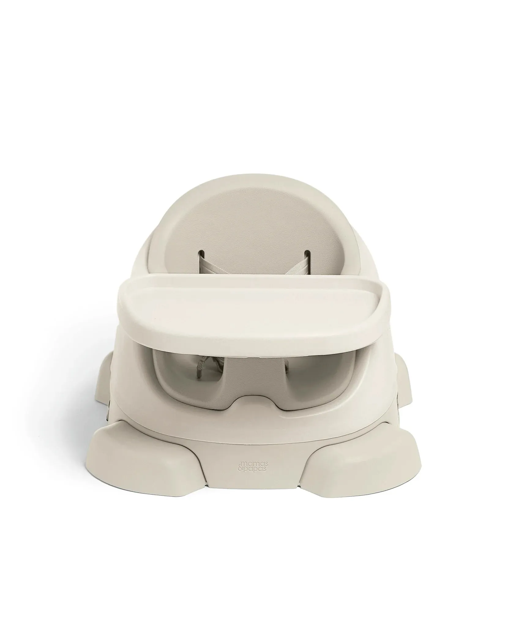 Mamas & Papas Bug 3-in-1 Floor & Booster Seat with Activity Tray-Clay