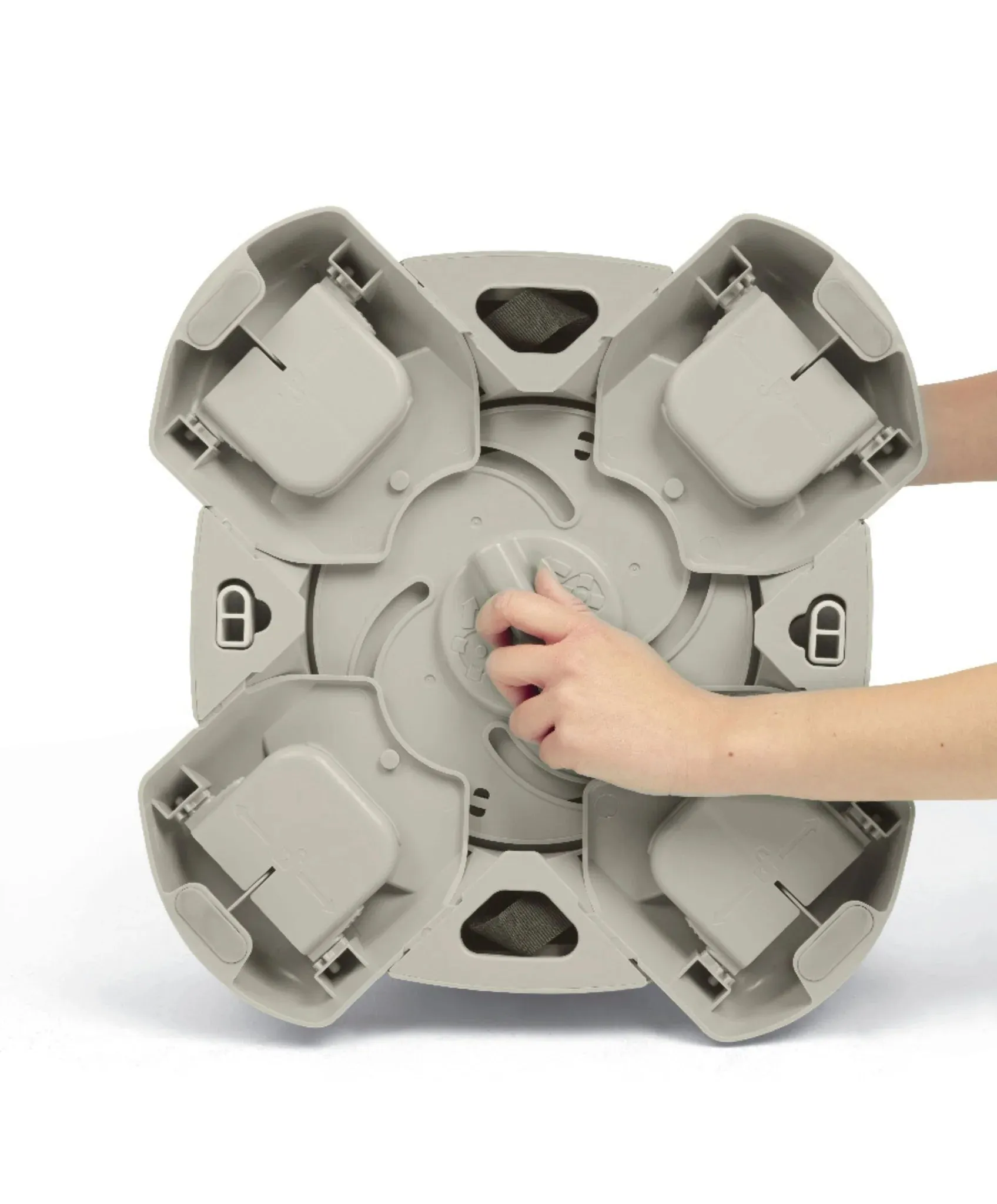 Mamas & Papas Bug 3-in-1 Floor & Booster Seat with Activity Tray-Clay