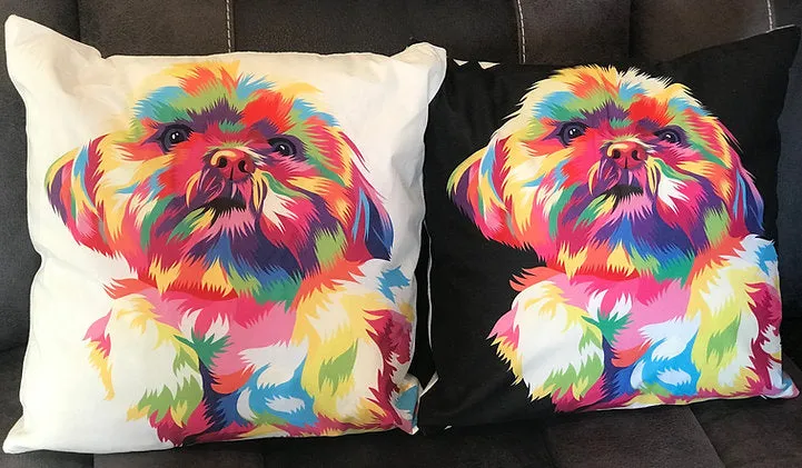 Multicoloured Animal Cushions (24 Breeds )