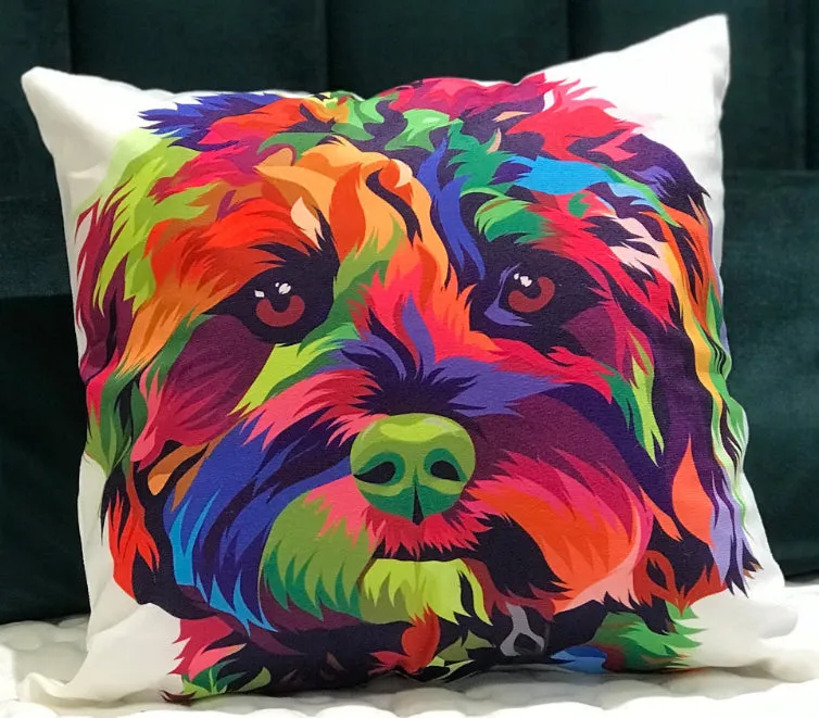 Multicoloured Animal Cushions (24 Breeds )