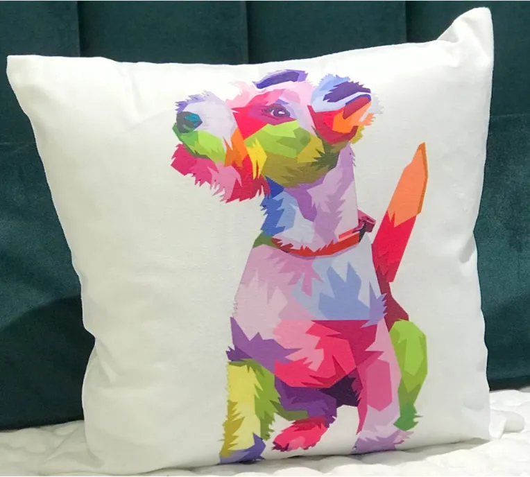 Multicoloured Animal Cushions (24 Breeds )