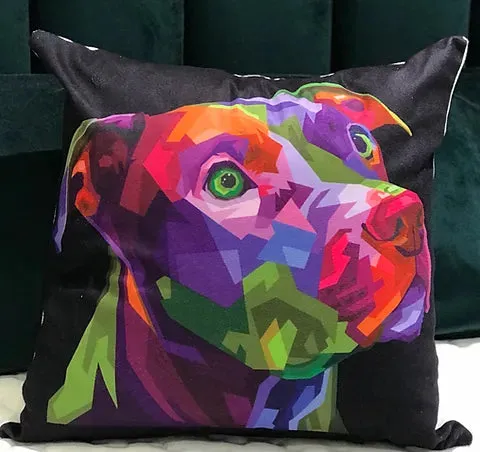 Multicoloured Animal Cushions (24 Breeds )