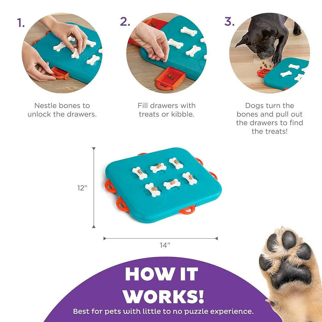 Outward Hound Nina Ottosson Casino Interactive Treat Puzzle Dog Toy Advanced