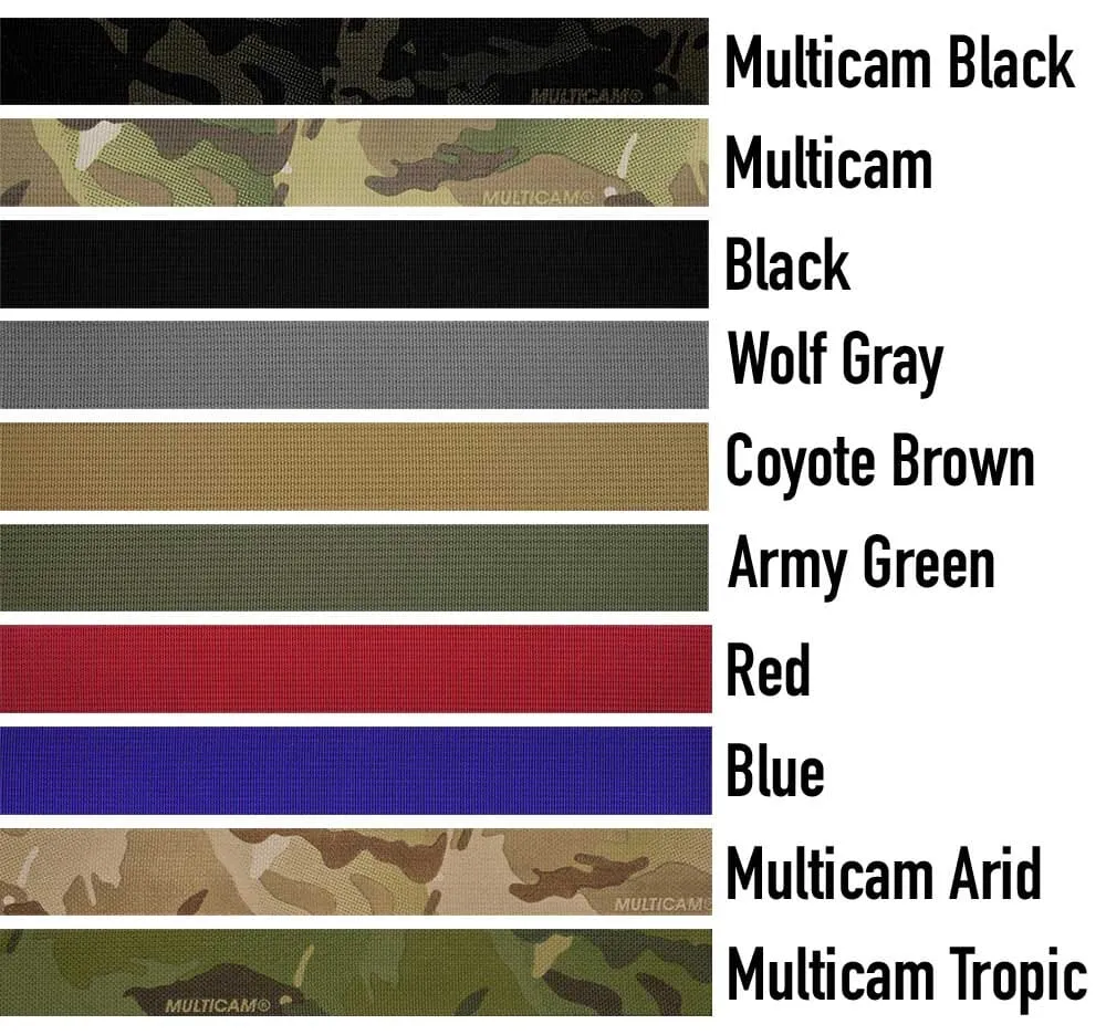 Personalized 1" Basic Tactical Dog Collar
