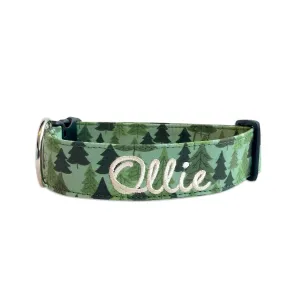 Personalized Dog Collar | Christmas Tree Farm Collar | Duke & Fox®