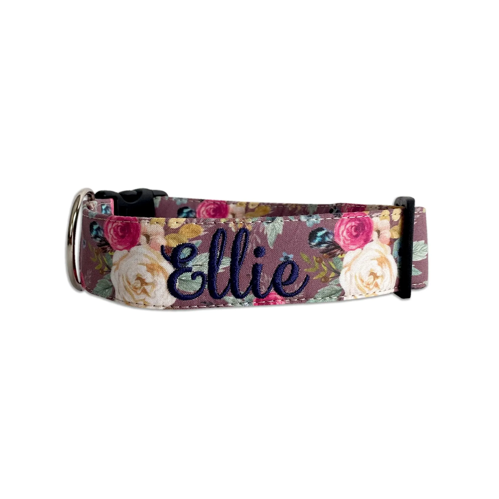 Personalized Dog Collar |F all Feather Floral Dog Collar | Duke & Fox®