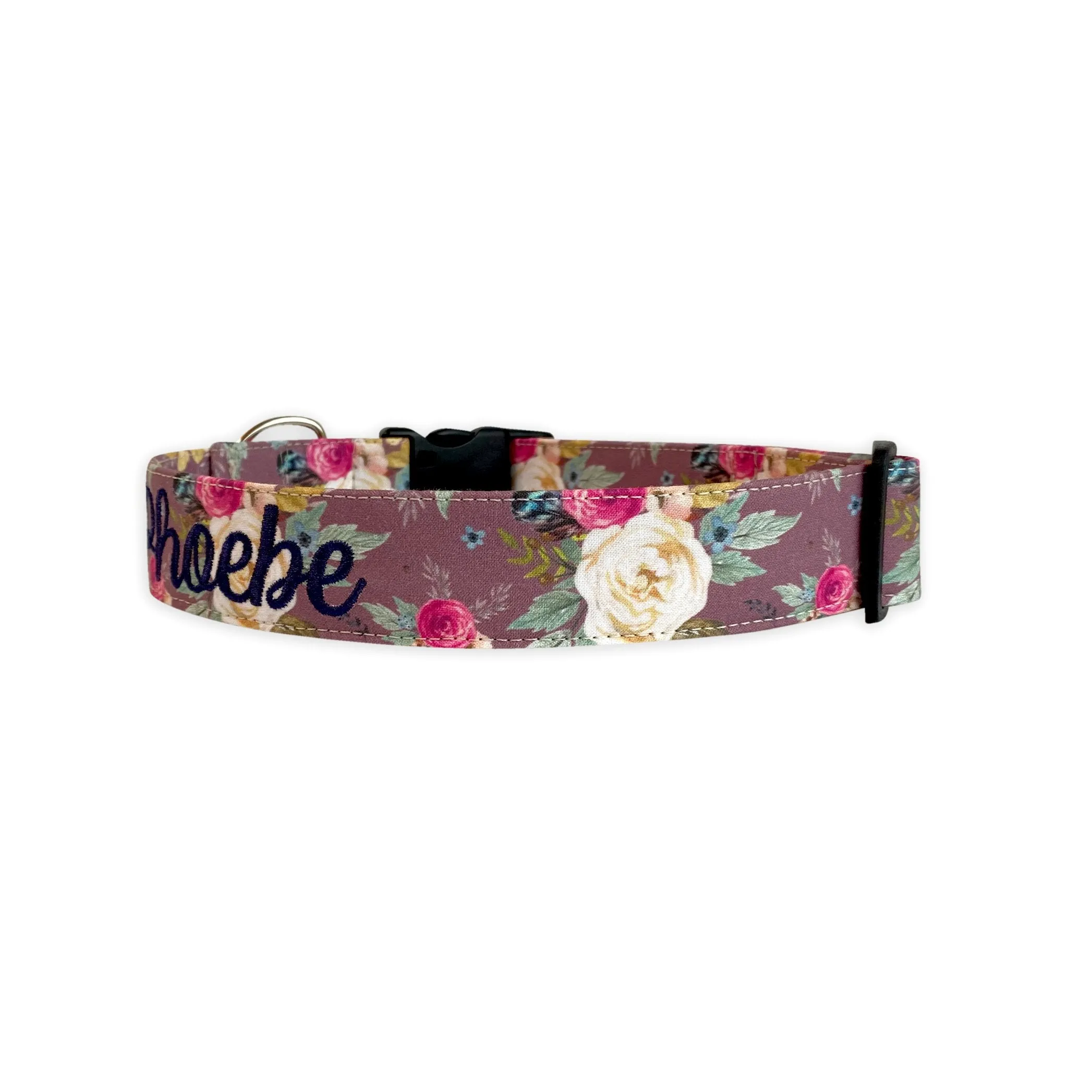 Personalized Dog Collar |F all Feather Floral Dog Collar | Duke & Fox®