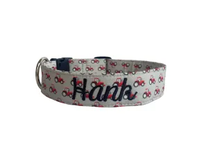 Personalized Dog Collar | Tractor Dog Collar | Duke & Fox®