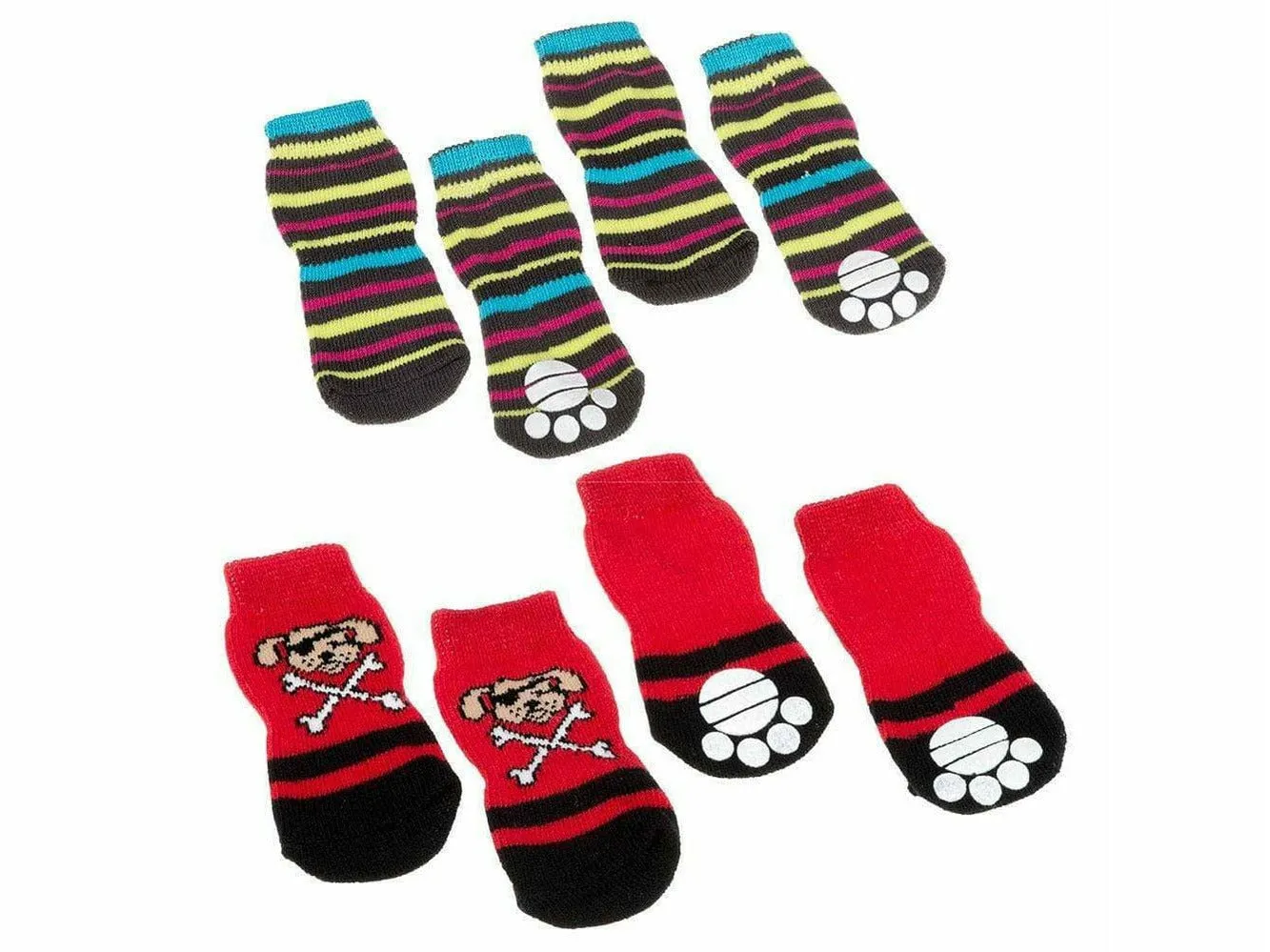 PET SOCKS ANTISLIP LARGE (x4)