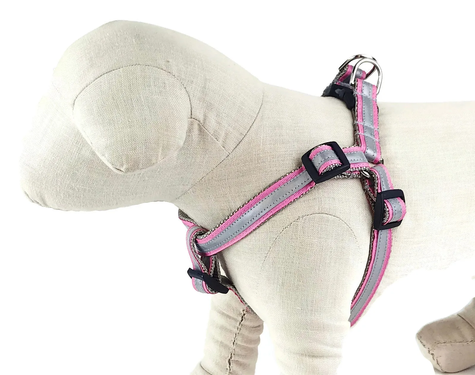 Pink Reflective - 3M - Dog Harness - 410