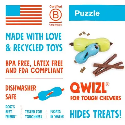 Qwizl - Puzzle & Treat Toy