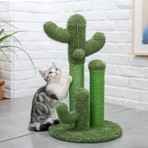 Scratching Post for Cats that Looks Like a Cactus