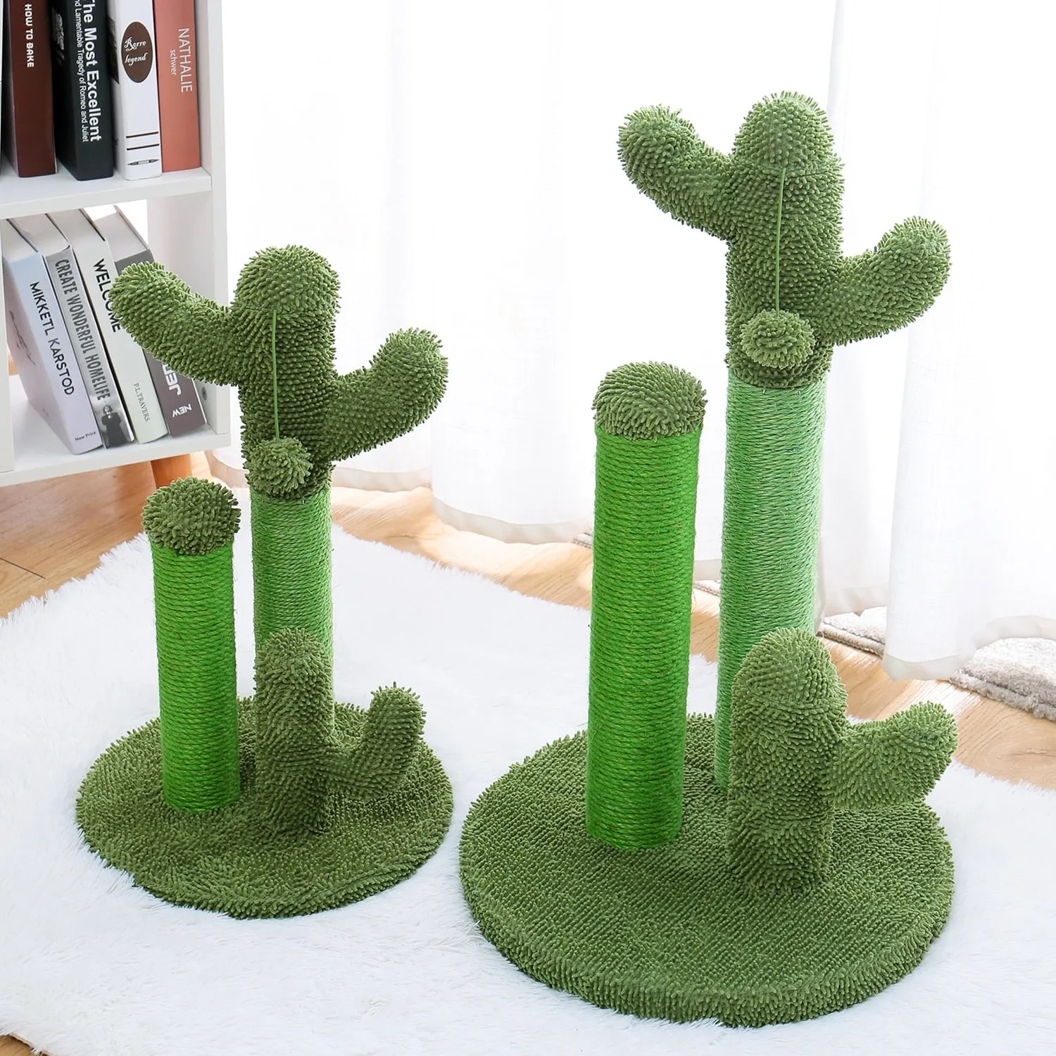 Scratching Post for Cats that Looks Like a Cactus