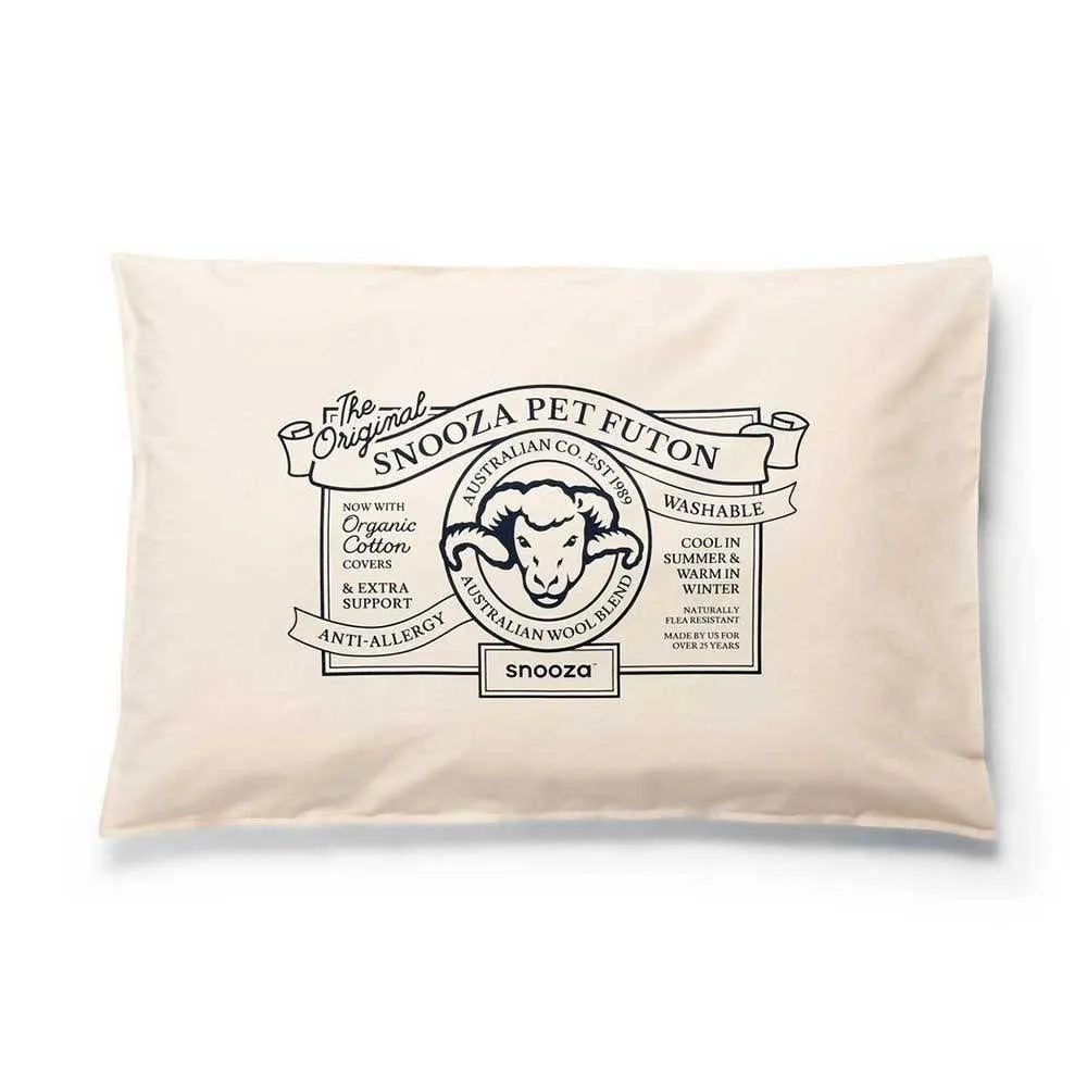 Snooza Futon Cover Organic Mini Natural