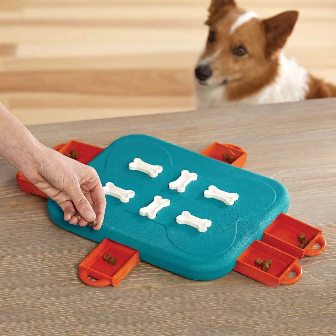 Treat Dispensing Dog Toy - Dog Casino Puzzle Toy - Level 3 - Advanced - Nina Ottosson Dog Casino Puzzle Game