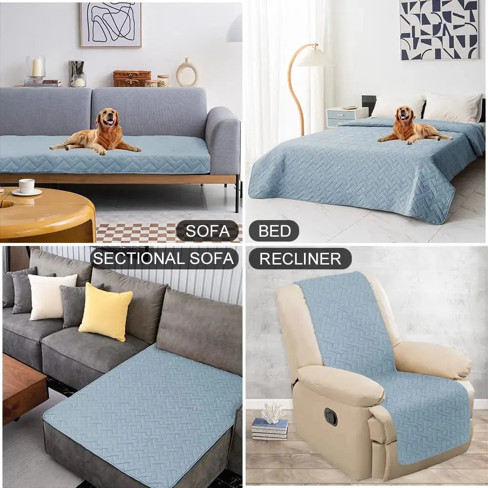 Waterproof Pet Blanket & Sofa Protector - Versatile Cover for Dogs and Furniture