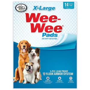 Wee-Wee Pads - Leak Proof Puppy Pads for Dogs - Various Pack Sizes Available
