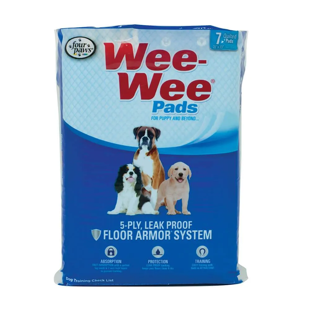 Wee-Wee Pads - Leak Proof Puppy Pads for Dogs - Various Pack Sizes Available