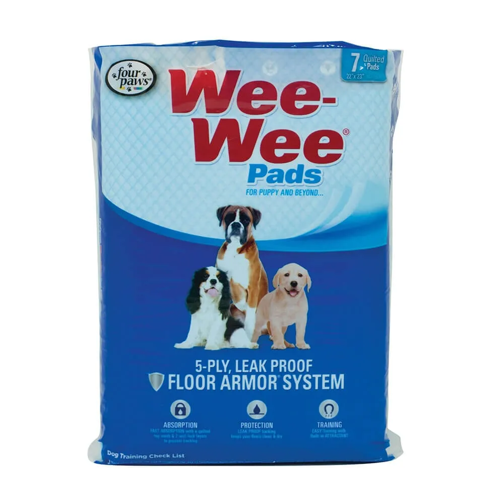 Wee-Wee Pads - Leak Proof Puppy Pads for Dogs - Various Pack Sizes Available